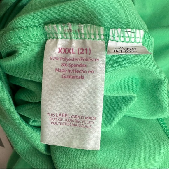 No Boundaries Women’s Fitted Stretch Green Tank - Picture 5 of 6